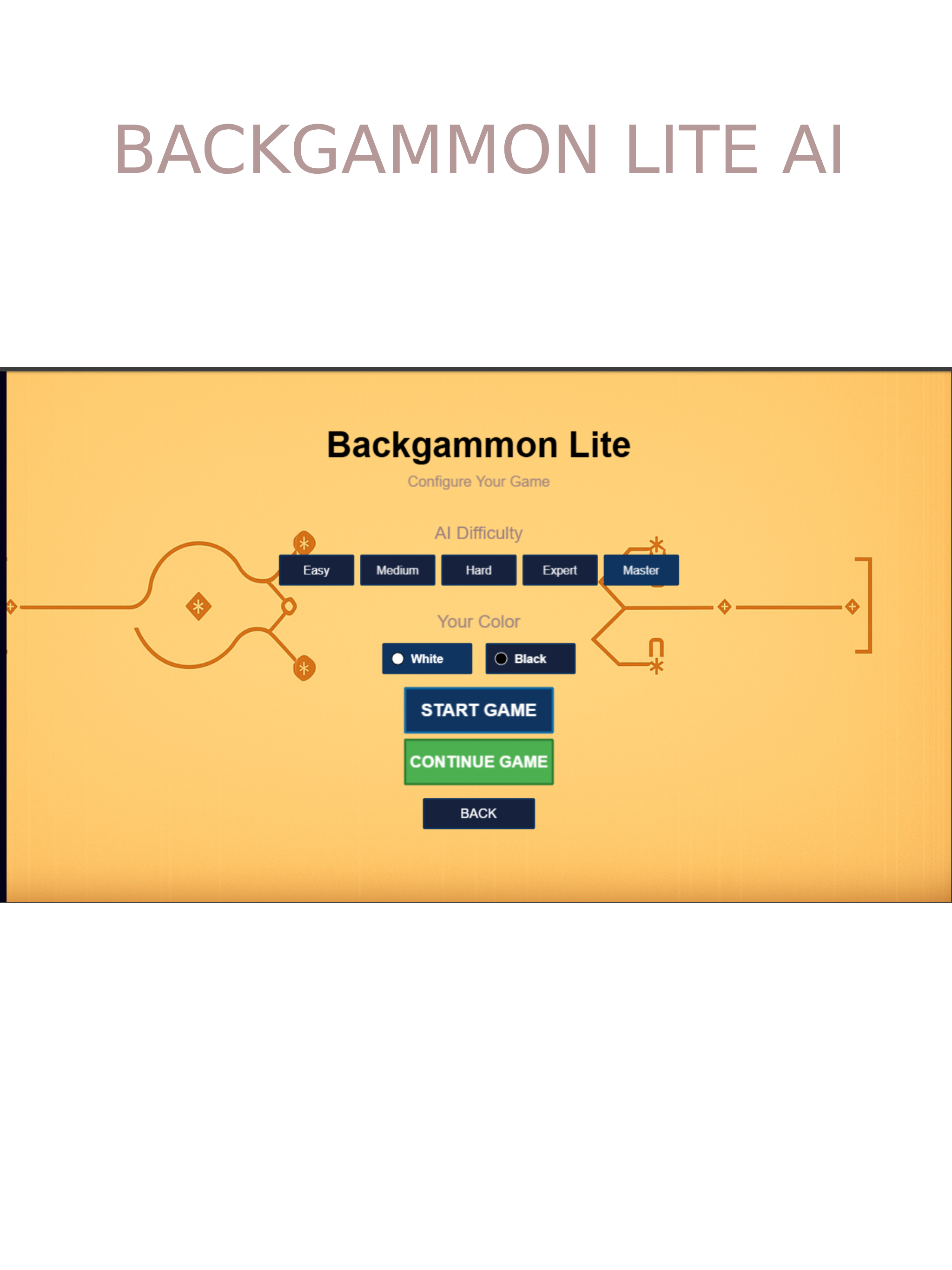 Backgammon Lite AI screenshot 4