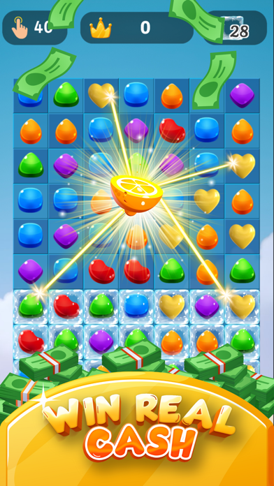 Sugar Cash Match3 Money Prizes Screenshot