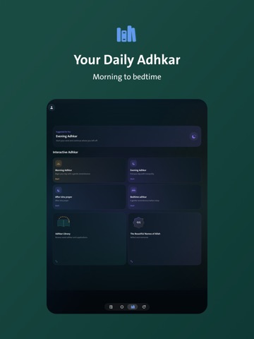 Wird: Quran, Dhikr & Prayer iPad screenshot 4