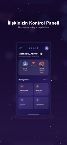 Orbit Çift Uygulaması iPhone screenshot