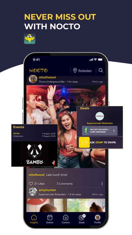 Nocto - Party, events & prizes