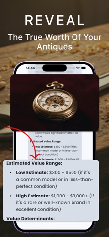 Antique identifier - Appraiser screenshot