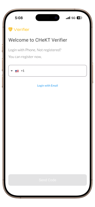 CHeKT Verifier Screenshot 2 of 8