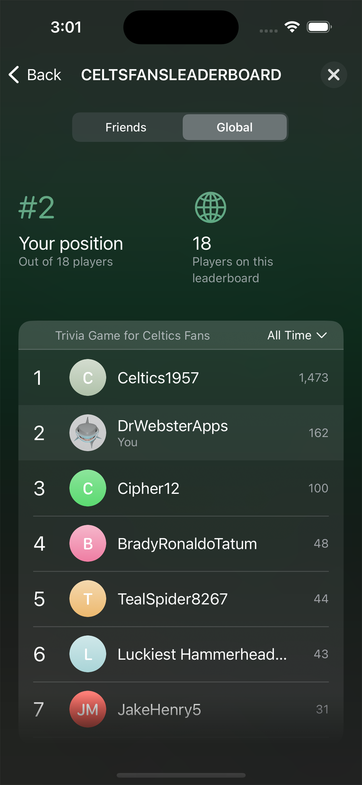 Trivia Game for Celtics Fans screenshot 10