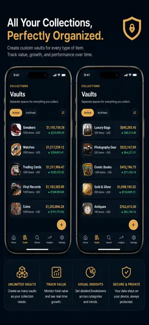 MyVault: Collection Tracker screenshot 3