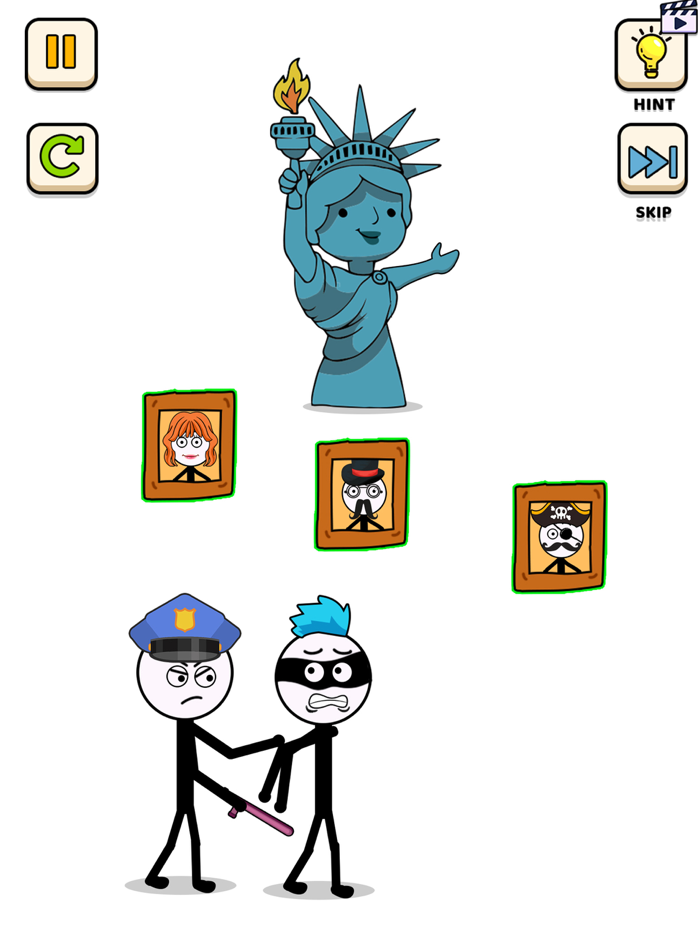 Stickman Thief Puzzle Escape