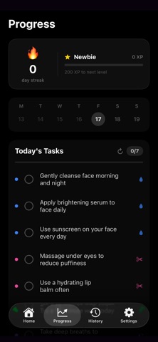 Overglow AI Looksmax Glow Up iPhone screenshot