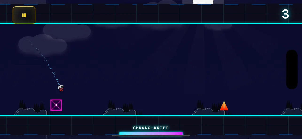 Screenshot #2 pour Gravity Drift: Endless Flyer