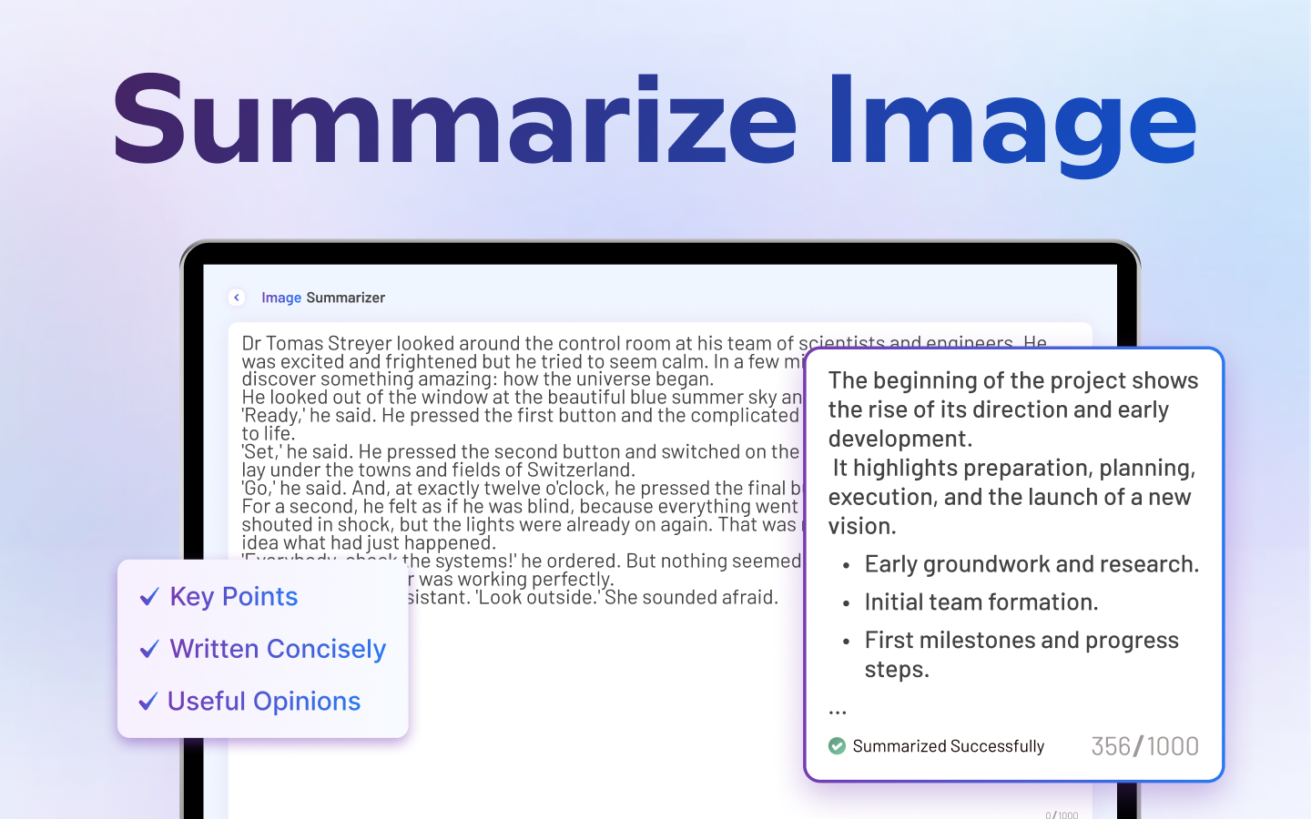 AI Summary & Text Summarizer