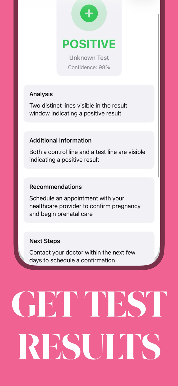 Pregnancy Test Check  Scan