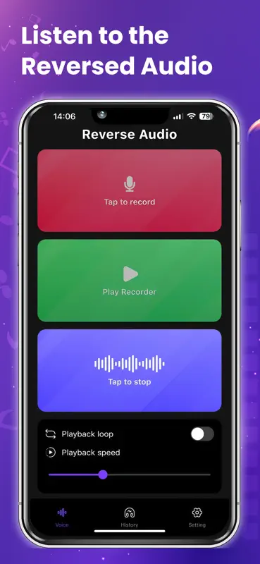 AI Reverse Audio screenshot 1 of 5