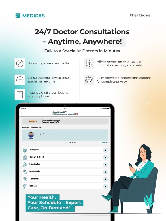Medicas iPad screenshot 2 - Medical app