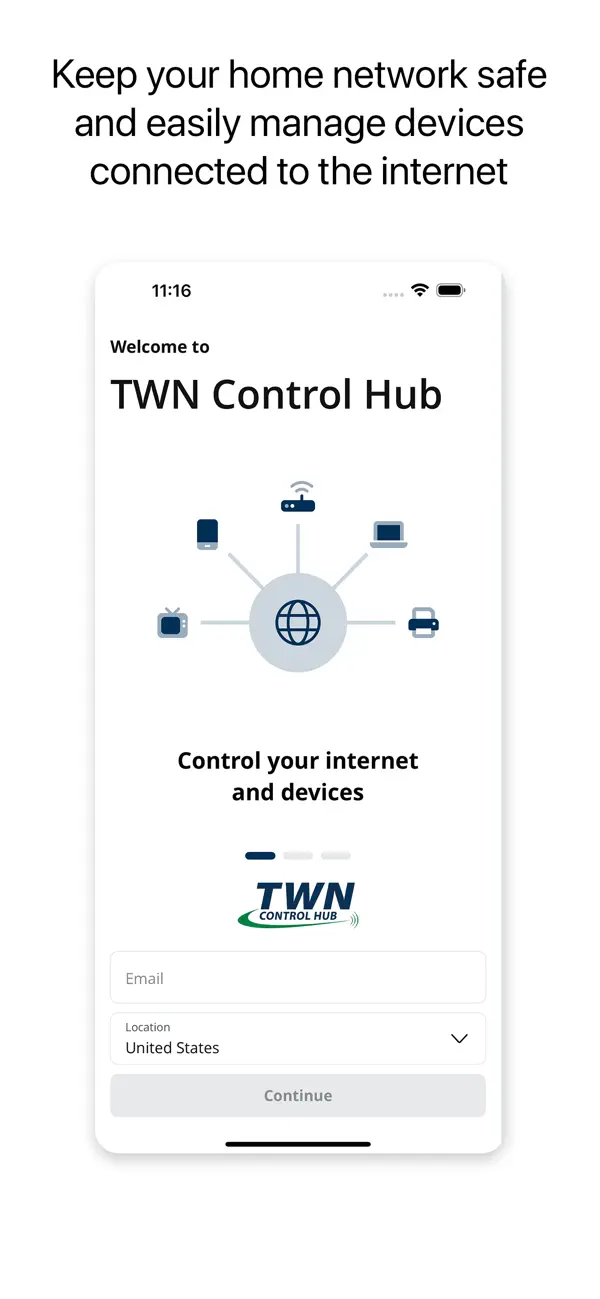Screenshot #1 pour TWNcontrolhub