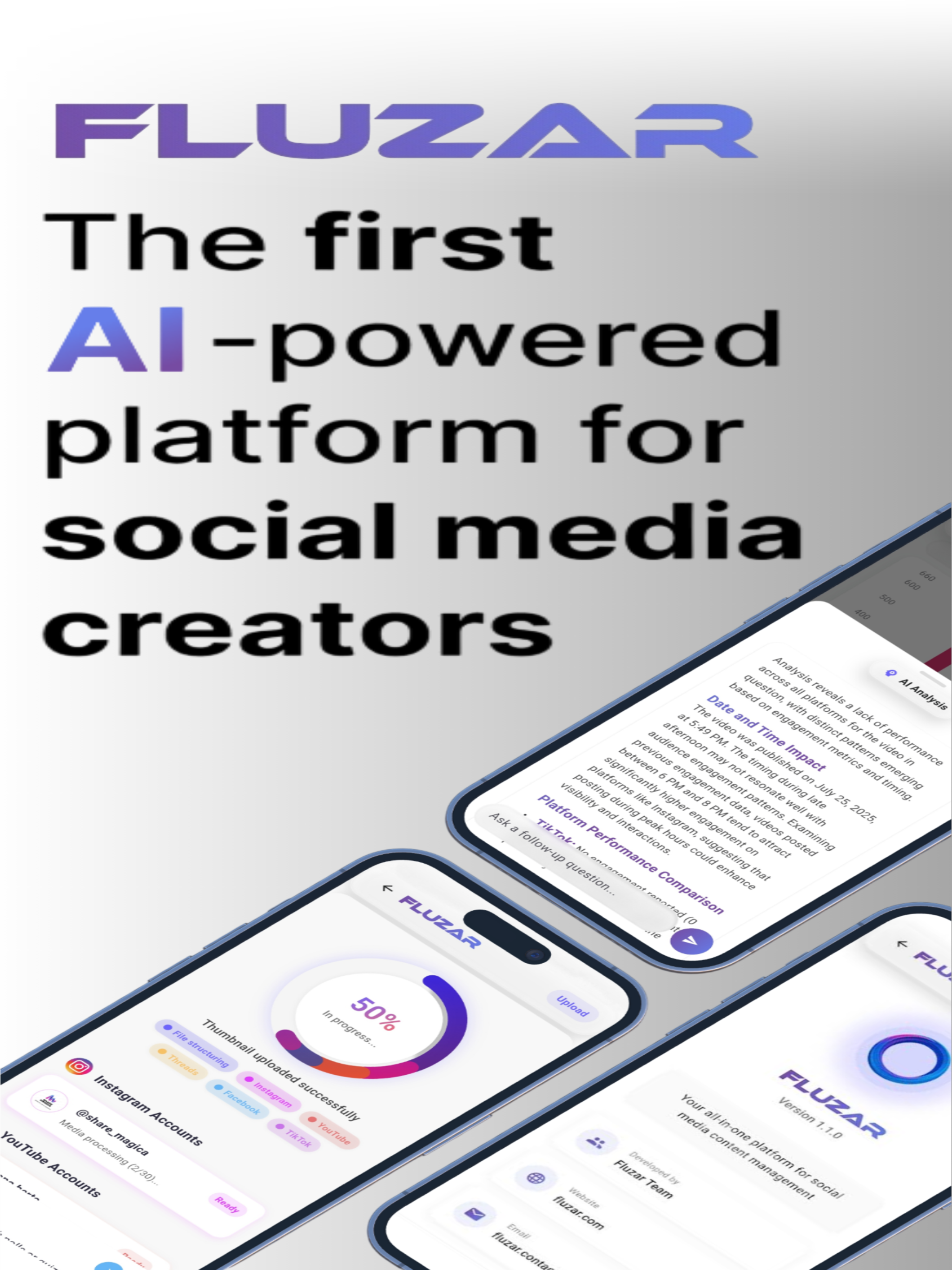 Fluzar: AI Social Post Manager