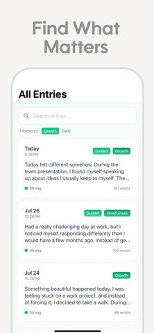 Gratitude Journal: Consistent screenshot