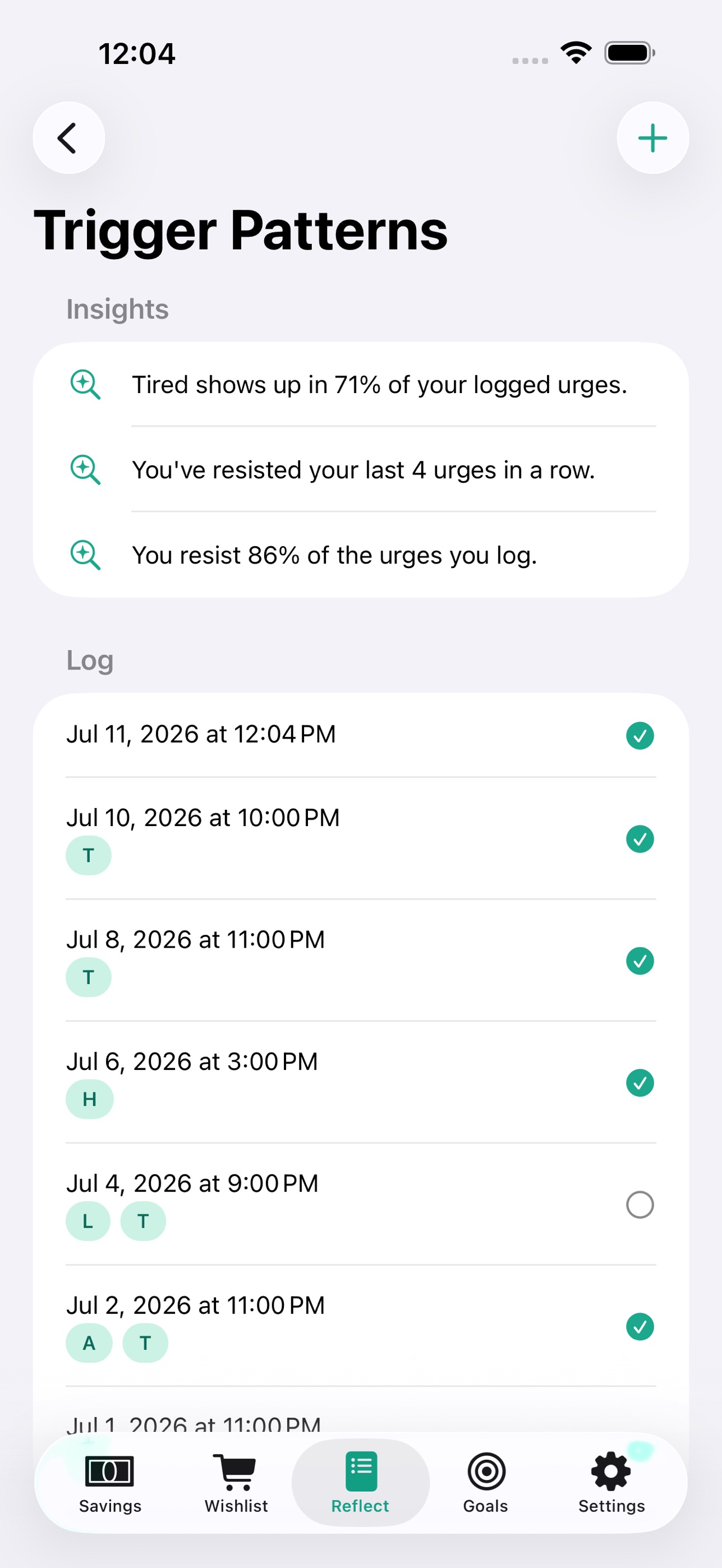 Screenshot 4 of Impulse Quit - No Buy Tracker