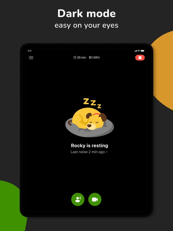 Barkio: Dog Monitor & Pet Cam iPad screenshot 9 - Lifestyle app