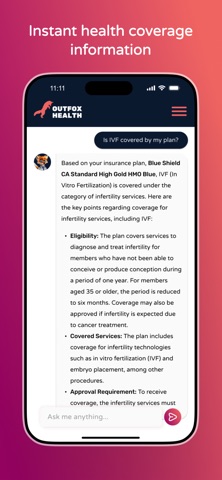 Outfox Health screenshot