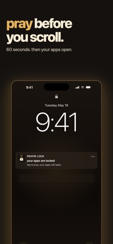 Prayin: Bible Focus & App Lock screenshot