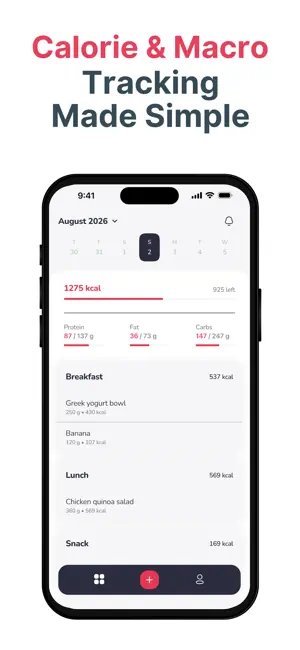 Nutricio: Calorie Counter screenshot 1