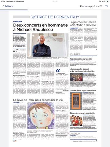 Le Quotidien Jurassien iPad screenshot
