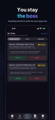 Mavrk: AI Receptionist Screenshot 5 of 10