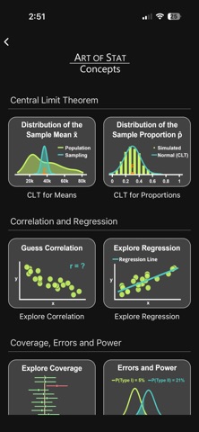 Art of Stat iPhone screenshot