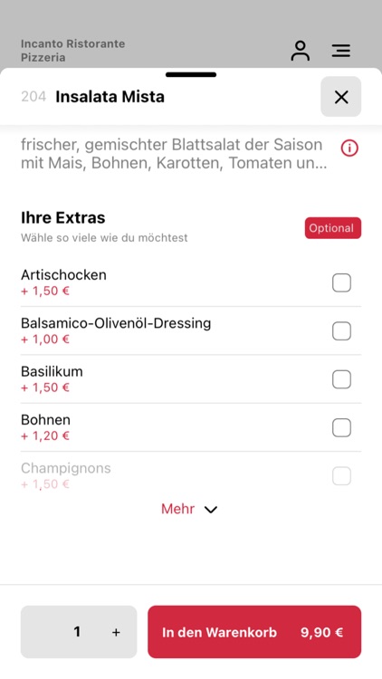 Incanto Ristorante Pizzeria screenshot-3