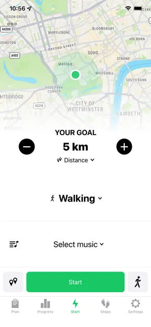 Running Walking Jogging Goals4+_3