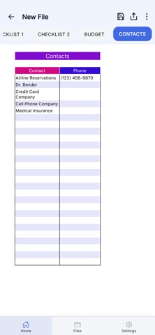 Monthly House Cleaning iPhone screenshot