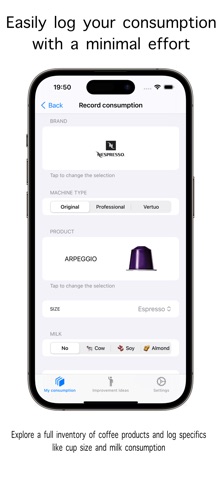 Capsule Coffee Tracker Screenshot 8 of 10
