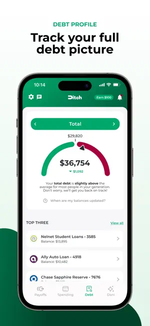 Ditch: Pay Off Debt Faster screenshot 4