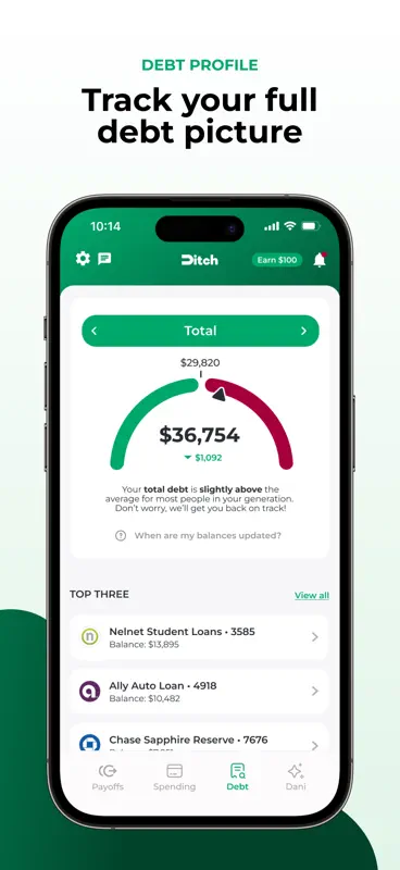 Ditch: Pay Off Debt Faster screenshot 4 of 8