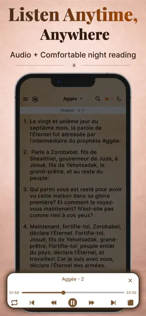 La Bible Parole Vivante Audio screenshot 4
