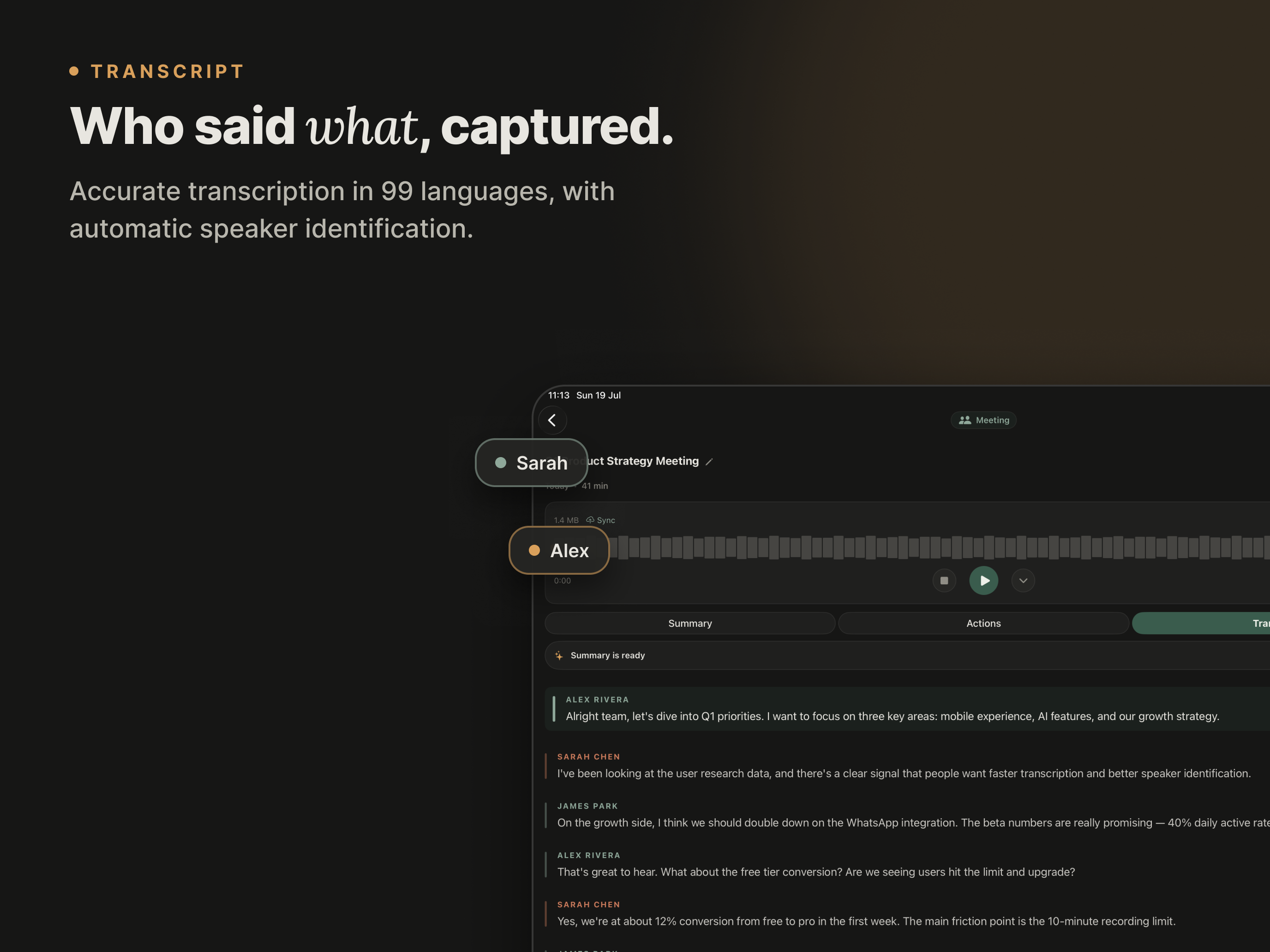 Memoth: AI Note Taker screenshot 15