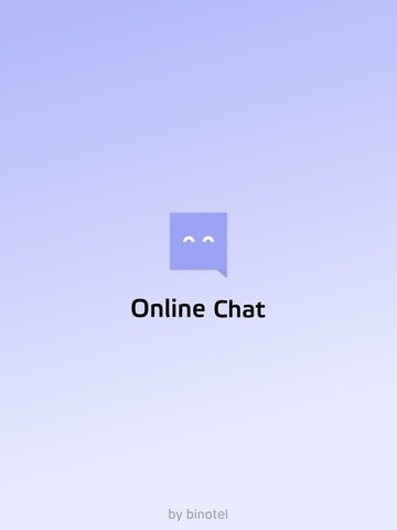 Binotel Online Chat iPad screenshot