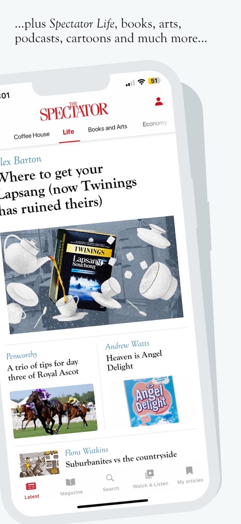 The Spectator Magazine - News App | MWM