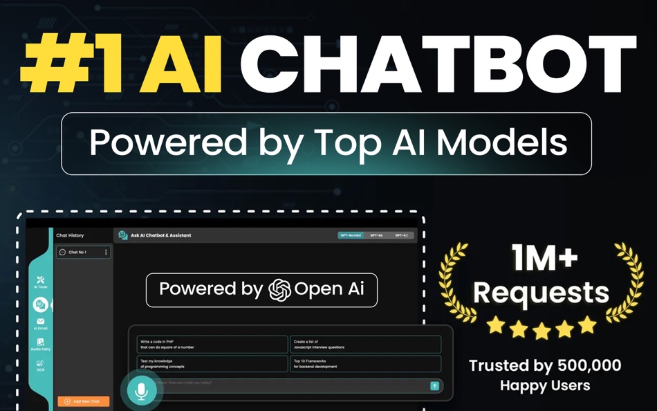 #1. Ask AI - Chatbot & Assistant (macOS) Podle: Muhammad Abbas