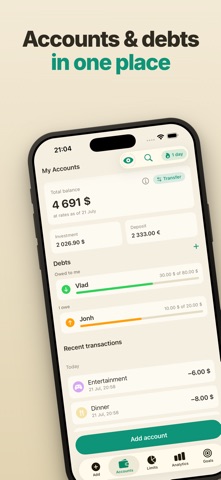 SwiftSpend — Expense Tracker Screenshot 3 of 6