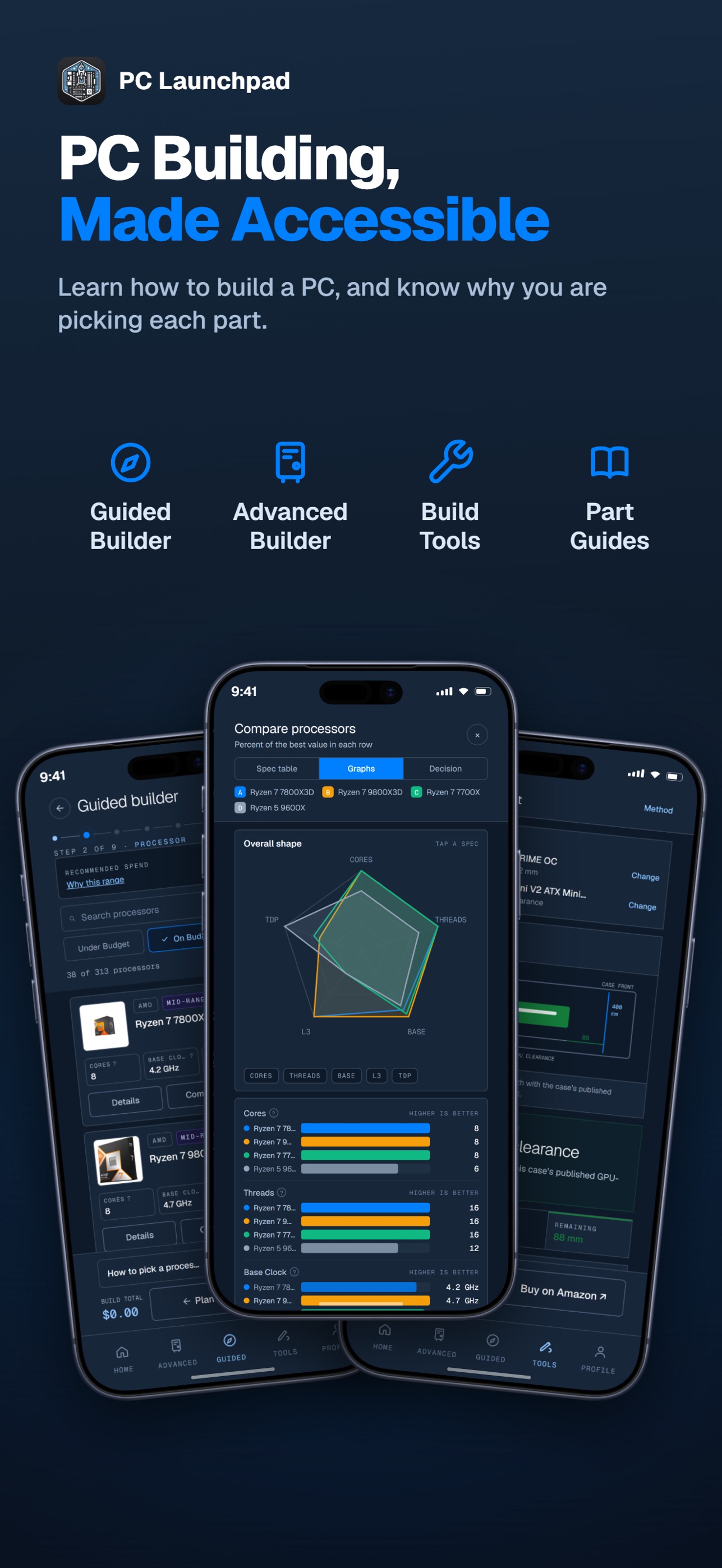 Screenshot 1 of PC Launchpad: Build & Compare