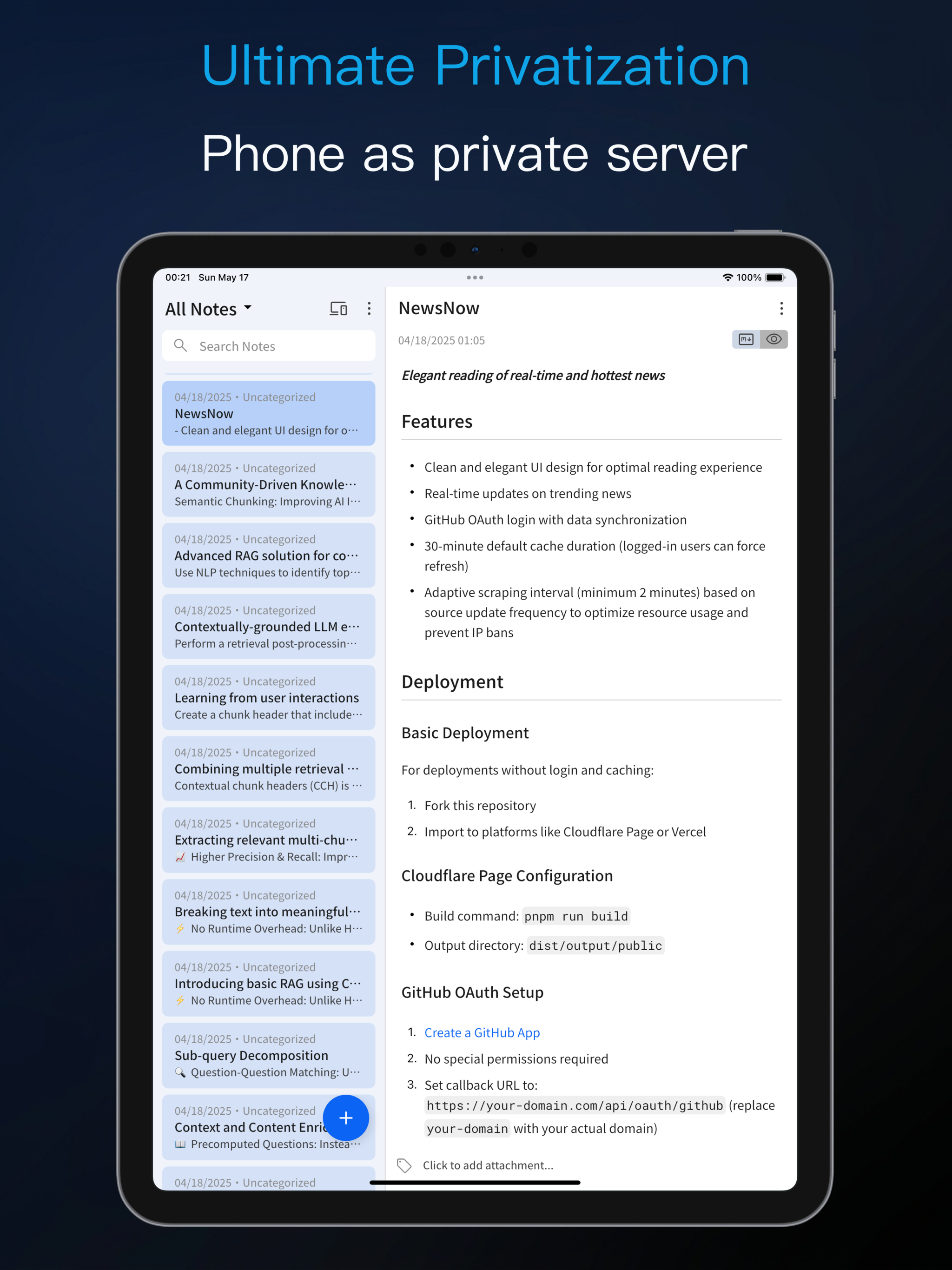 NovaFlow Note screenshot 5