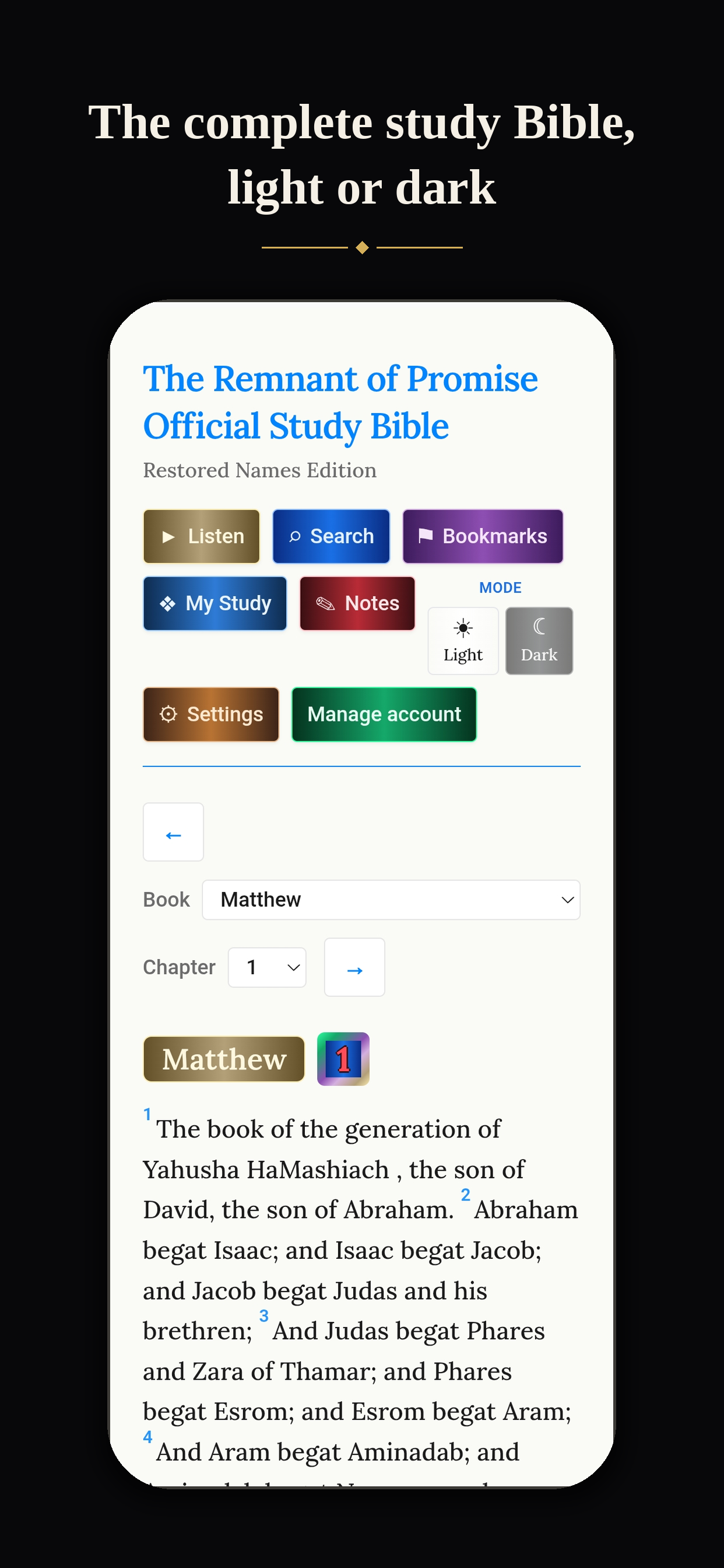 Remnant of Promise Study Bible screenshot 3