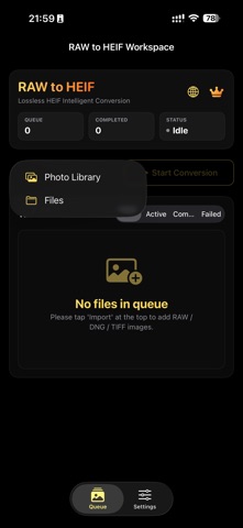 RAW to HEIC Pro: ProRAW转HEIC screenshot