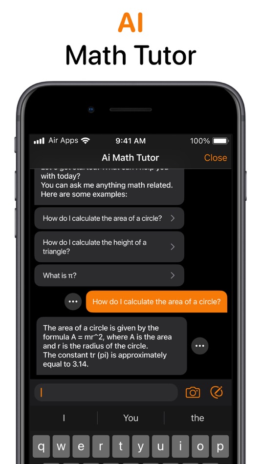 #8. Calculator Air: AI Math Solver (iOS) Podle: Air Apps Systems