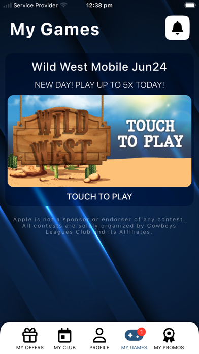 Screenshot 4 of Cowboys Leagues Club App