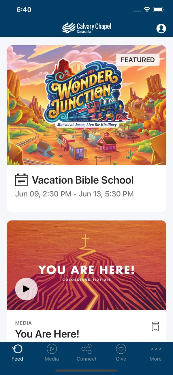 Screenshot #1 pour Calvary Chapel SRQ