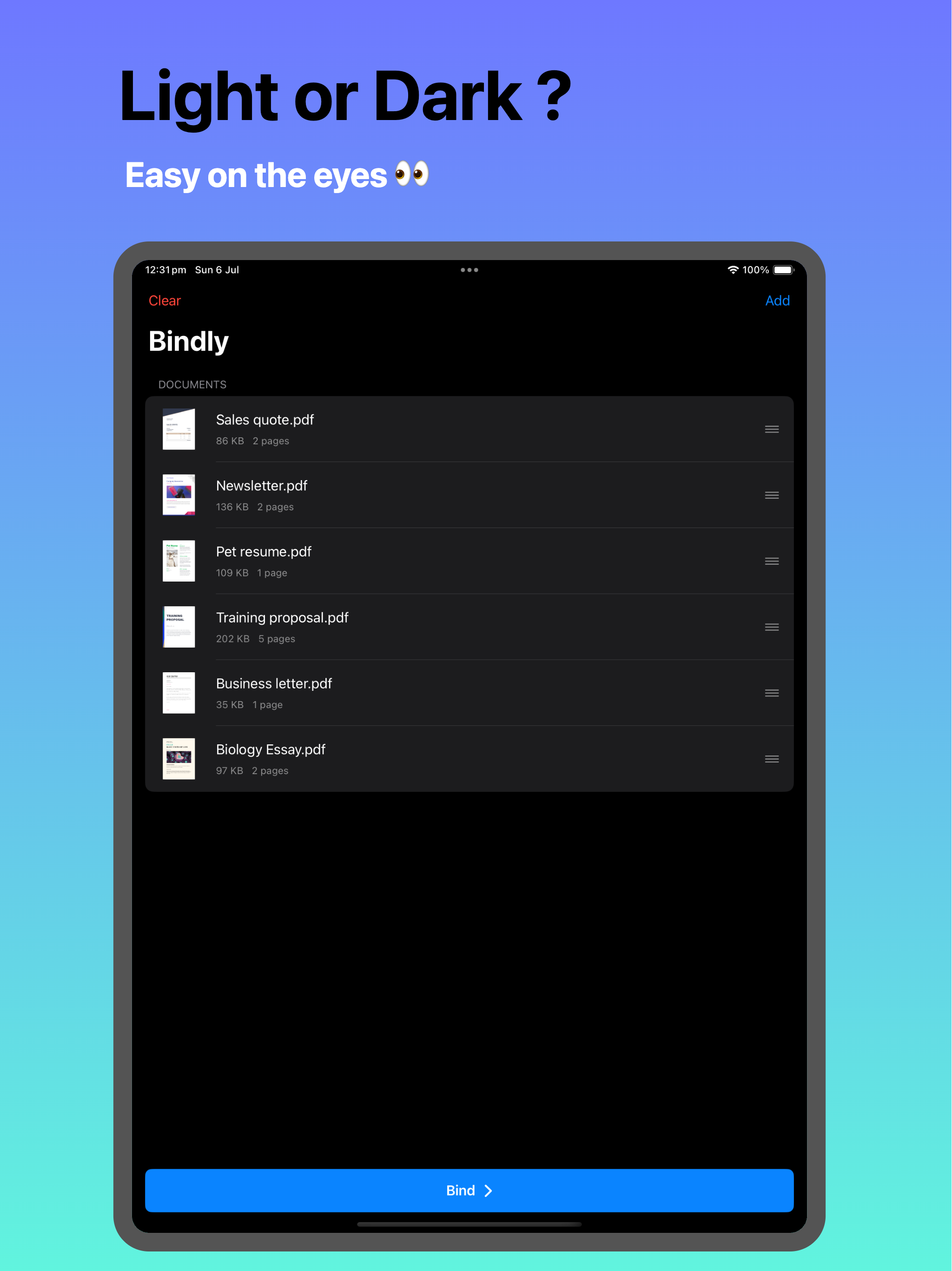 PDF Merger - Bindly screenshot 13