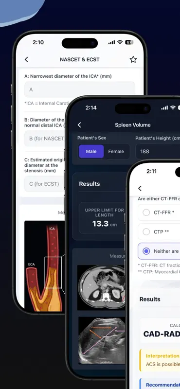 Radiology Calculators screenshot 7 of 10