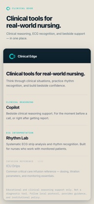Clinical Edge: Nursing Tools screenshot 1