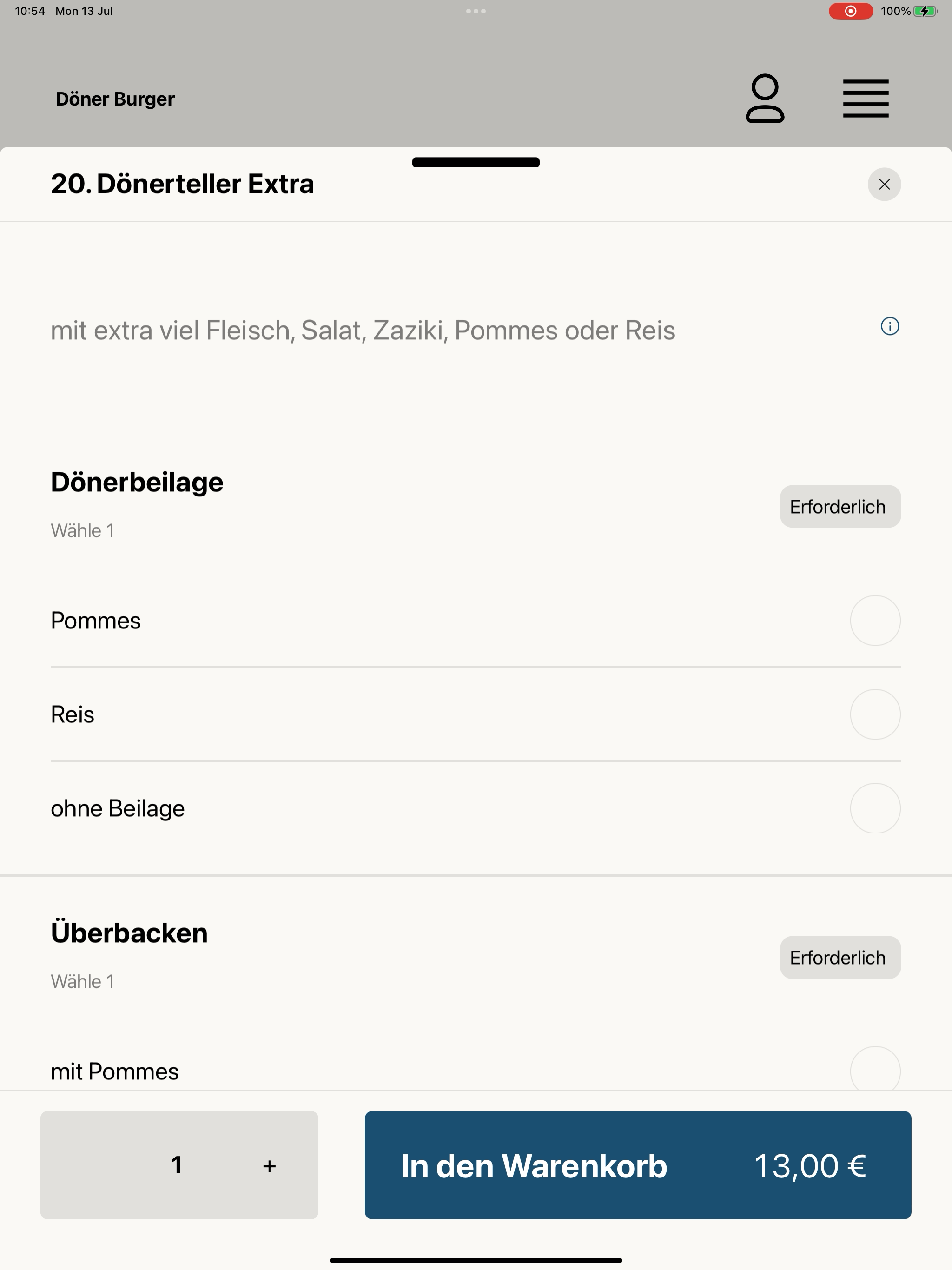 Döner Burger screenshot 11